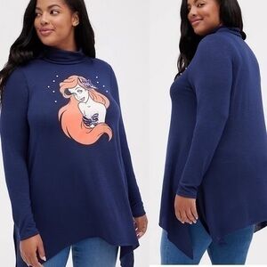 Torrid X Disney Little Mermaid Top Size 1